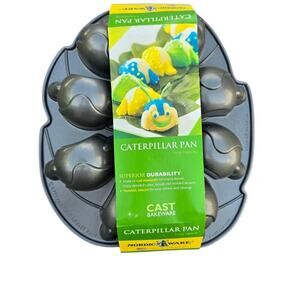 Nordic Ware Non-Stick Caterpillar Bug Cake/Cakelet Bake Pan